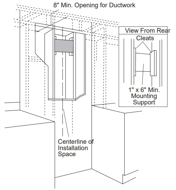 MONOGRAM ZV950 36-Inch Stainless Steel Vent - FRAMING