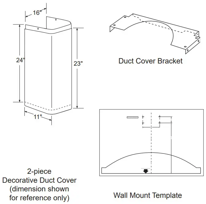 MONOGRAM ZV950 36-Inch Stainless Steel Vent - HARDWARE3