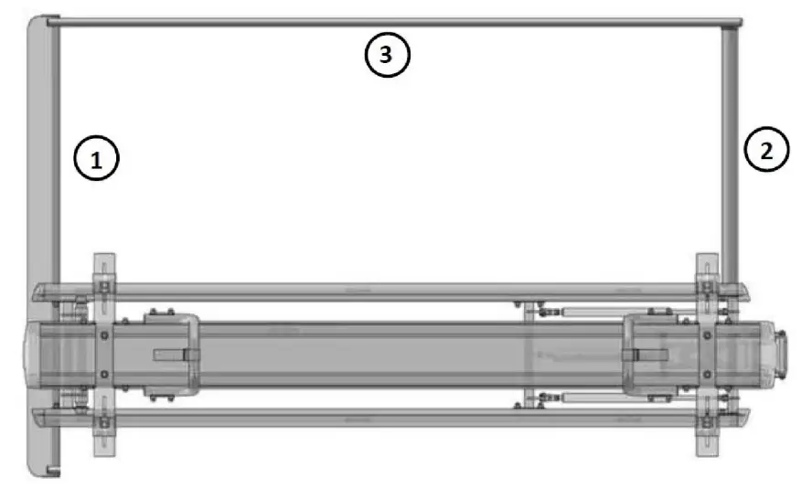 GENTILI Side Bar Kit Technical Drawing - figure 4