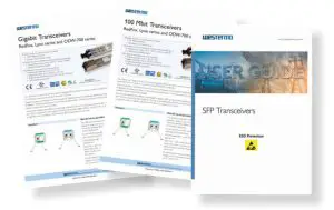 WESTERMO Industrial Ethernet 5-port Switch SDW-500 - SFP Transceivers