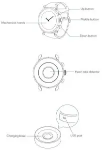 kogan KAHBWCHWHTA Hybrid Smart Watch - OVERVIEW