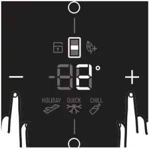 Adjusting the middle temperature