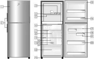 TOP FREEZER FEATURES