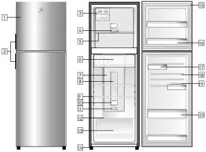 BOTTOM FREEZER FEATURES