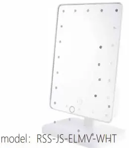 Dgl Group RSS JS ELMV WHT LED Vanity Mirror