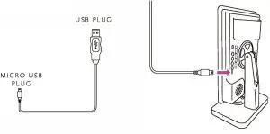 Dgl Group RSS JS ELMV WHT LED Vanity Mirror - CHARGING