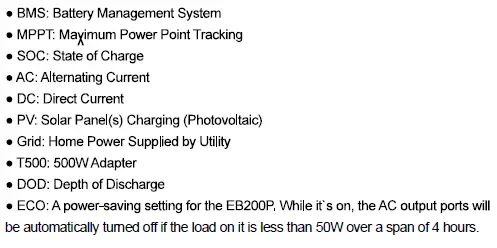 BLUETTI EB200P Portable Power Station FIG 20