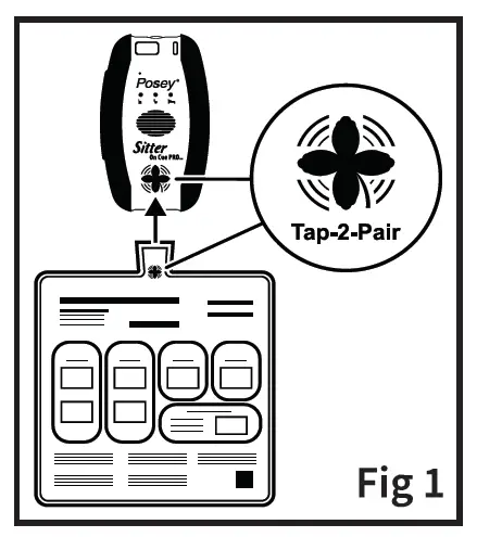 Posey 8309WL Single-Patient Use 30-Day Wireless Chair Sensor Pad fig2