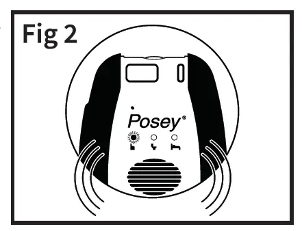 Posey 8309WL Single-Patient Use 30-Day Wireless Chair Sensor Pad fig3