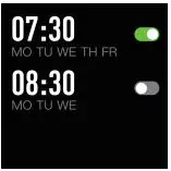 Shenzhen Smart Care Technology Gt06 IML Wireless Charging Smart Watch User Manual - Alarm clock