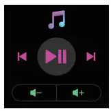 Shenzhen Smart Care Technology Gt06 IML Wireless Charging Smart Watch User Manual - Music control