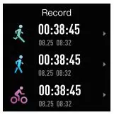 Shenzhen Smart Care Technology Gt06 IML Wireless Charging Smart Watch User Manual - Sports records