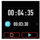 Shenzhen Smart Care Technology Gt06 IML Wireless Charging Smart Watch User Manual - Stopwatch