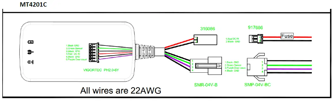 Mobilogix MT4201 Powered Tracker FIG 7