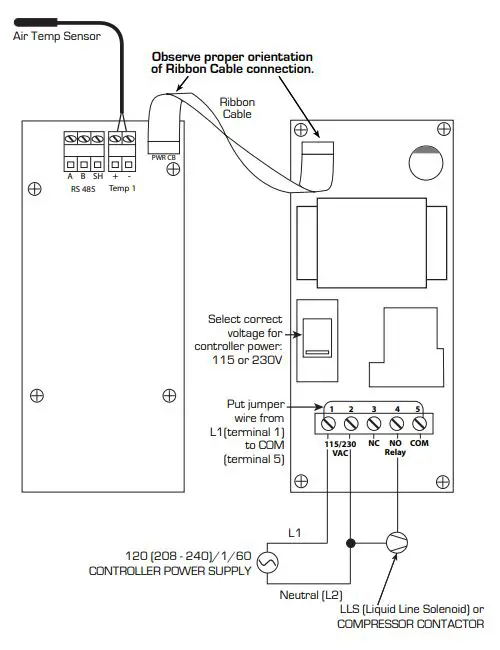 KE2 PN 20611 Temp Air Defrost Conense FIG5