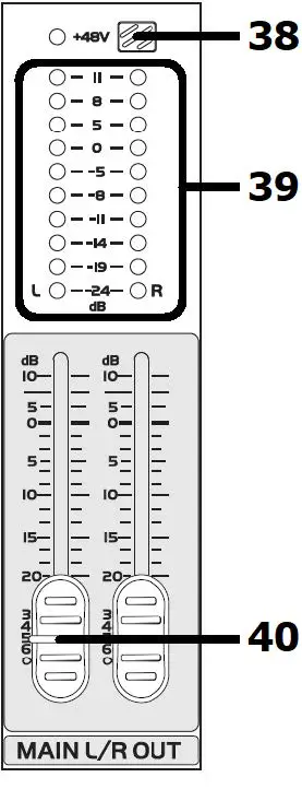citronic CSX-18 Mixing Console with 18 Channel fig-16