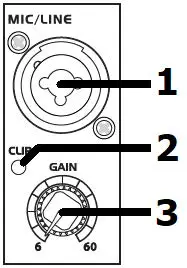 citronic CSX-18 Mixing Console with 18 Channel fig-4