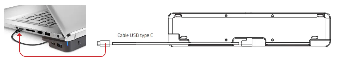 Club3D CSV-1564W100 USB-C Triple Display Dynamic Charging Docking Station-fig3