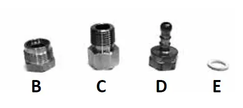 TOMADO TGH6001W Gas Cooking Hob FIG 2