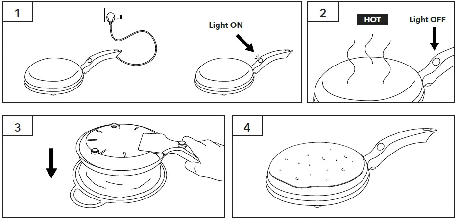 PROZIS Krepit Crepe Maker Fig1