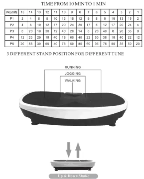 Yongkang Taiqi Fitness Equipment YD 1029 Vibration Plate - shake