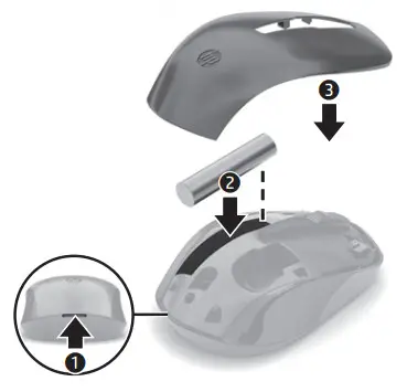 KB43 HP Wireless Keyboard - figure 2