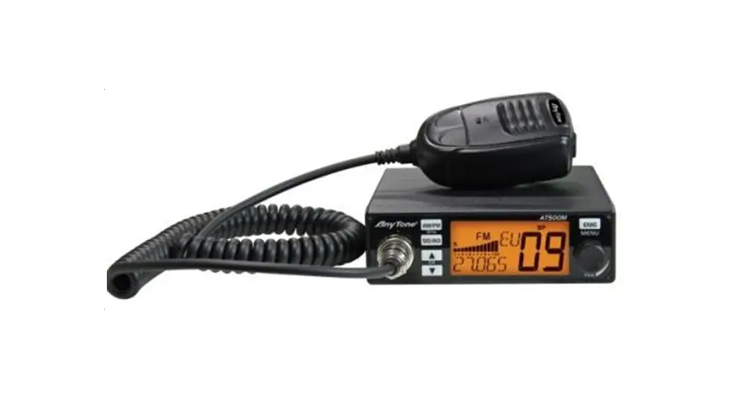 Anytone At500m Mobile Cb Transceiver Instruction Manual