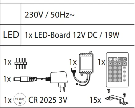 LeuchtenDirekt 992520 Teania LED Strip-fig2