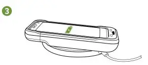 FIG 5 Charging your juice pack case (wireless)