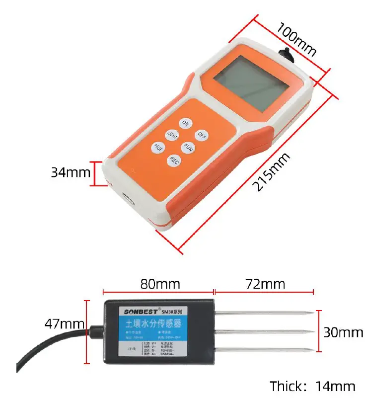 SONBUS-SR9330-Handheld-Soil-Recorder-FIG1