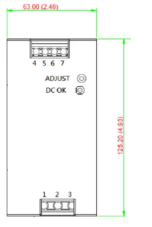 MOXA NDR-240 Series Power Supply 2