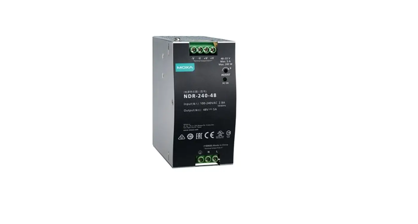 Moxa Ndr-240 Series Power Supply Installation Guide
