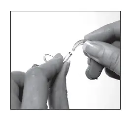 The mould should point away