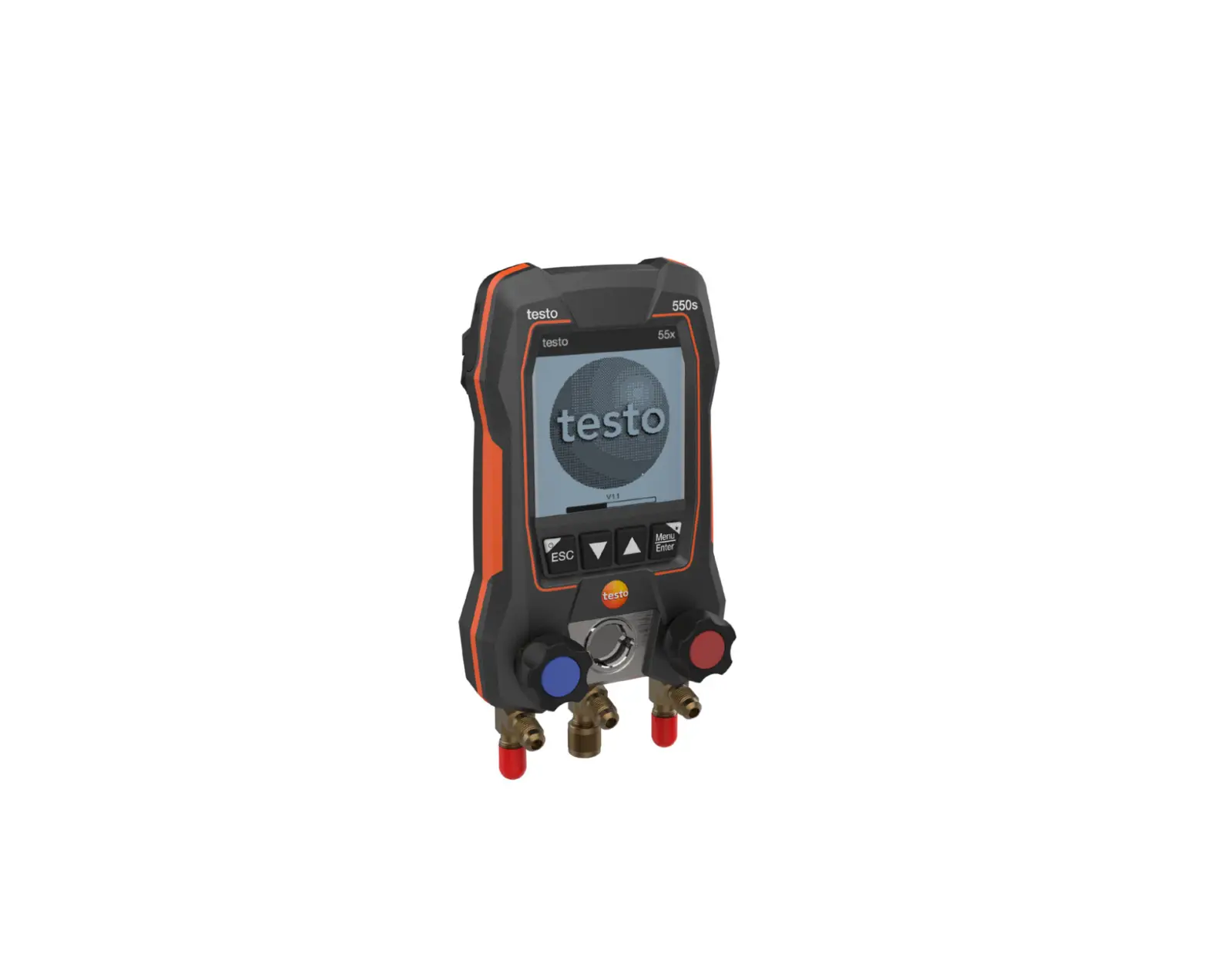 Testo 0564 5500 Digital Manifold With Bluetooth And 2-way Valve Instruction Manual