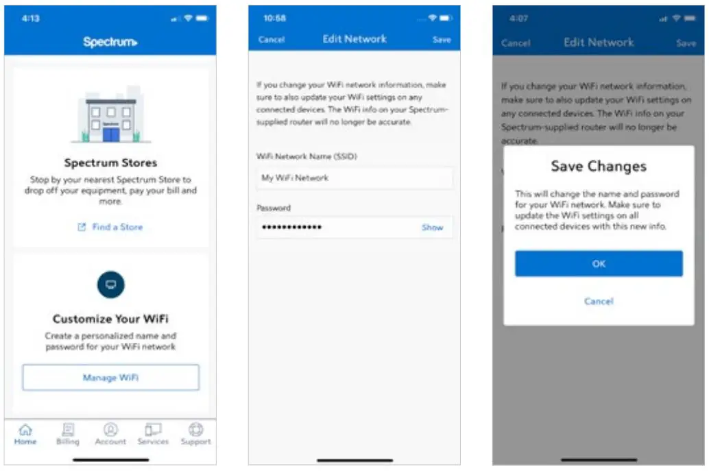 Spectrum TR4400 AC Wireless WiFi Router - Personalize Your WiFi Network Name and Password