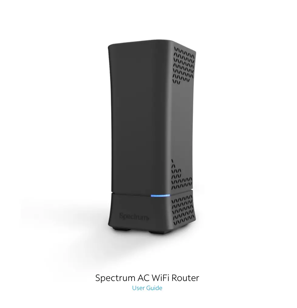 Spectrum TR4400 AC Wireless WiFi Router User Guide