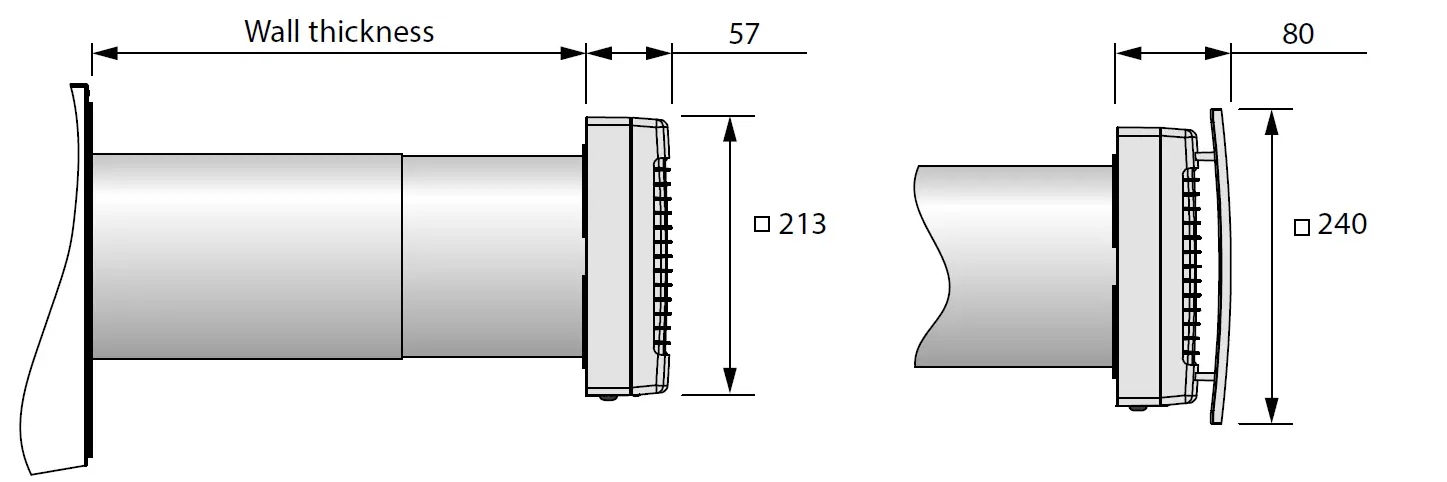 VENTS TwinFresh Comfo RB-50 Single-Room Reversible Energy Recovery Ventilator 3