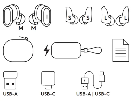 logitech Elite 85T Zone True Wireless - BOX