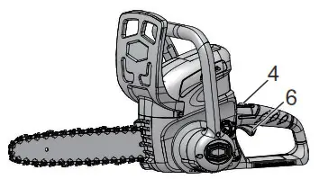 greenworks CSF301 Chainsaw - MACHINE 1
