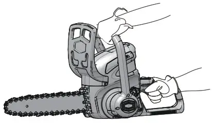 greenworks CSF301 Chainsaw - MACHINE