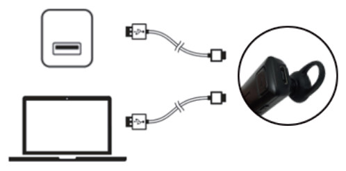 Marnana Mar Ai Ultralight Wireless Headset - Charge