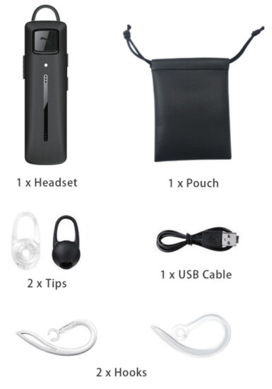 Marnana Mar Ai Ultralight Wireless Headset - box