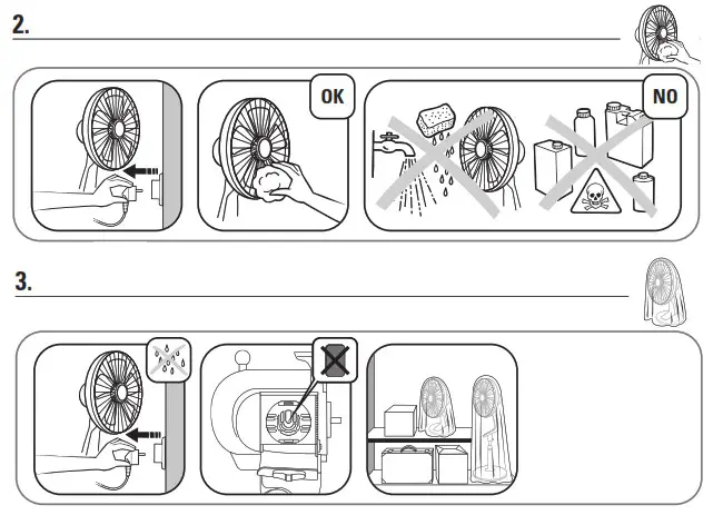 Rowenta VU564x 52 8 Inch Turbo Silence Extreme Standing Fan - overview 7