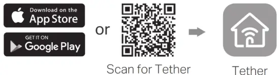 tp link AX3000 Dual Band Wi Fi 6 Router - QR 2