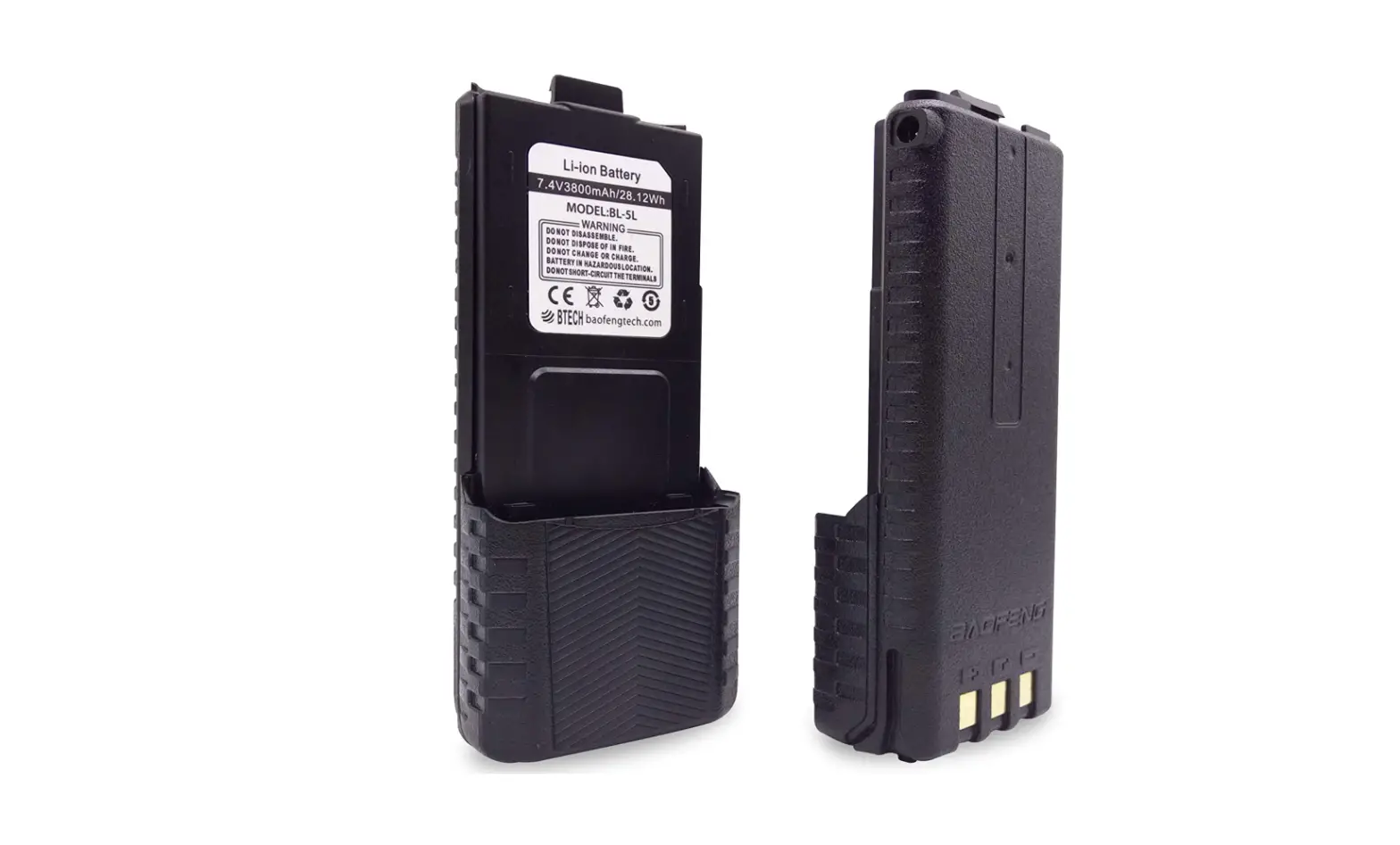 Baofeng, Btech Bl-5l 3800mah Li-ion Battery Pack, High Capacity Extended Battery-complete Feaures/user Manual Baofeng, Btech Bl-5l 3800mah Li-ion Battery Pack, High Capacity Extended Battery-complete Feaures/user Manual