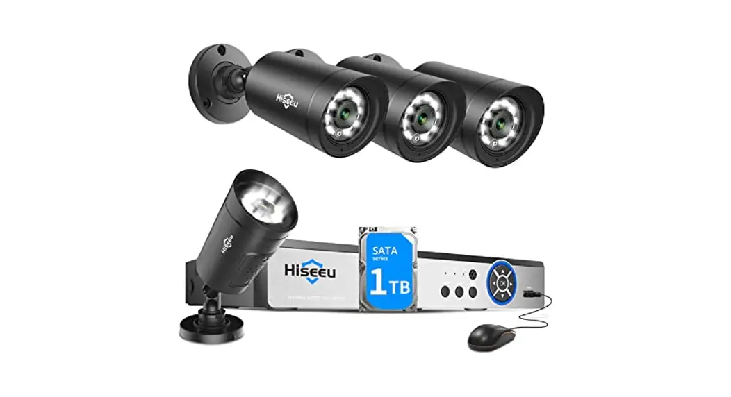 Hiseeu Floodlight 5mp Poe Security Camera System User Guide Hiseeu Floodlight 5mp Poe Security Camera System User Guide