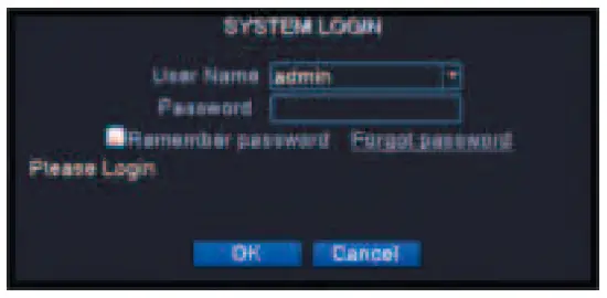 Hiseeu Floodlight 5MP PoE Security Camera System - password