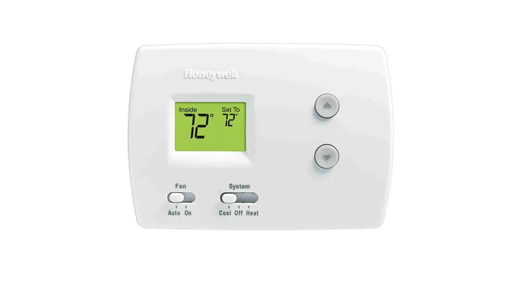 Honeywell Pro 100 Programmable And Non-programmable Thermostats Instruction Manual