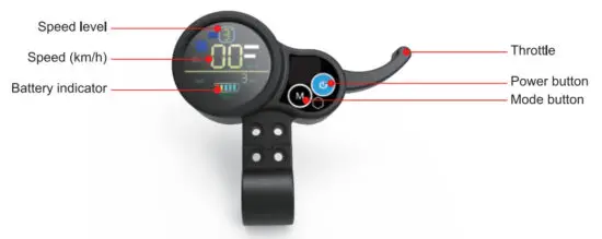 Turbowheel Lightning S11 Electric Scooter - Basic operation