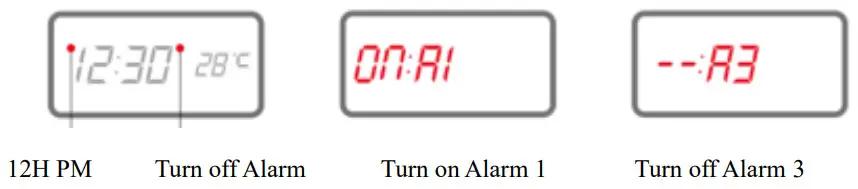 bol media Digital alarm clock with USB Port - figure 1